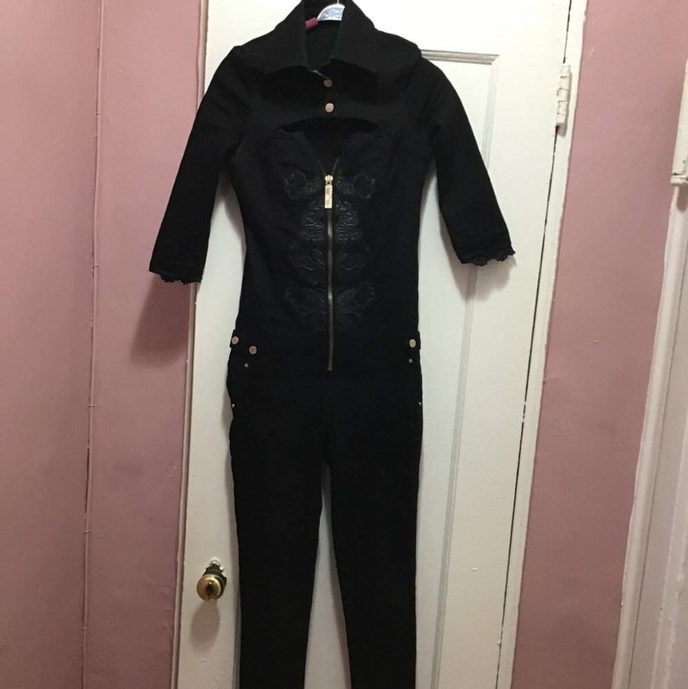 Dollani Ernest black jumpsuit size xs